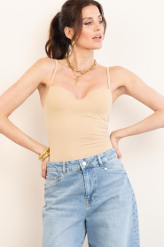 Ibana |  Bustier top Eden | beige | Picture 2