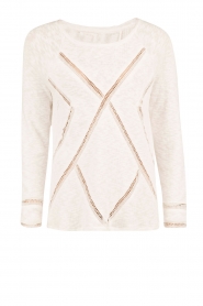 Gehaakte top Martine | wit