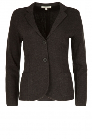 Blazer Louvre | zwart, donkergrijs