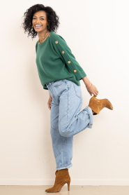 Toral :  Suede ankle boots Soraya | camel - img4