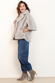 Toral :  Suède ankle boot Tamara | taupe - img2