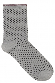 Becksöndergaard |  Glitter socks | grey  | Picture 1