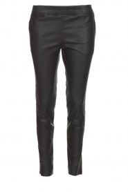 Suite 22 |  Leather pants Hudson | black  | Picture 1