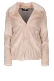 Faux fur jas Loulou | naturel