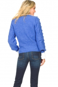 Dante 6 |  Sweater with pompon Elomi | blue  | Picture 8