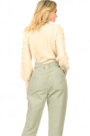 Dante6 |  Sweater with pompon Elomi | beige  | Picture 9