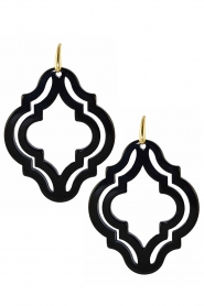 Oorbellen Muscat | zwart