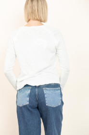 American Vintage |  Basic round neck T-shirt Sonoma | white | Picture 7