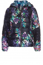 Omkeerbare jas Suri | blauw