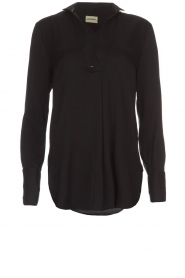 By Malene Birger |  Silk top Ayoh | black  | Picture 1