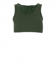 Sport bh met mesh details Russel | groen