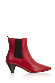 Toral |  Leather ankle boots Tibet | red  | Picture 1