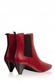 Toral |  Leather ankle boots Tibet | red  | Picture 5