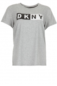 DKNY Sport |  Sports top with logo print Lawa | grey  | Picture 1
