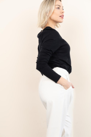 American Vintage |  Basic round neck T-shirt Sonoma | black | Picture 6