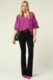 Lois Jeans |  Flared jeans Raval L32 | black  | Picture 3
