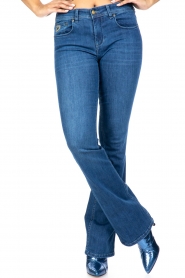 Lois Jeans |  L32 Flared jeans Melrose | blue  | Picture 4