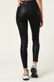 Knit-ted |  Faux leather legging Amber | black  | Picture 6