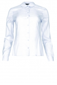 Set | Basic blouse Maxime | lichtblauw   | Afbeelding 1