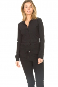 D-ETOILES CASIOPE | Travelwear blouse Petite | black  | Picture 4