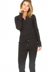 D-ETOILES CASIOPE | Travelwear blouse Petite | black  | Picture 2