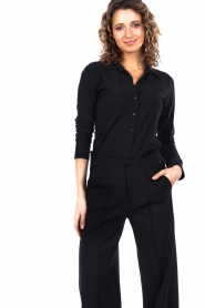 D-ETOILES CASIOPE | Travelwear blouse Petite | black  | Picture 5