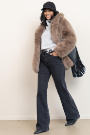 Dante6 |  Straight leg jeans Bella | black | Picture 3