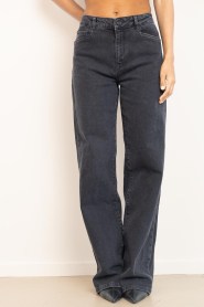 Dante6 |  Straight leg jeans Bella | black | Picture 5
