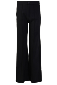 D-ETOILES CASIOPE |  Travelwear wide leg trousers Trixie | black