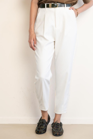 Copenhagen Muse :  High waist barrel trousers Tailor | natural - img8