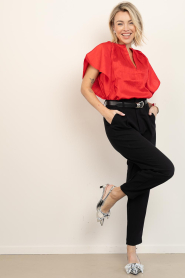 Copenhagen Muse |  High waist trousers Tailor | black | Picture 4