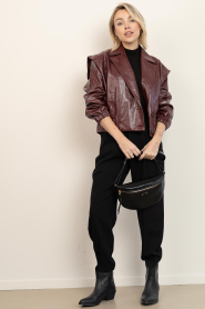 Copenhagen Muse |  High waist trousers Tailor | black | Picture 3