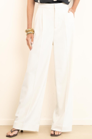 Copenhagen Muse | High waist pantalon Tailor | naturel | Afbeelding 5