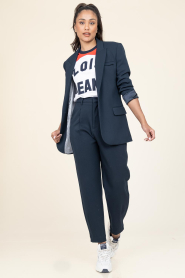 Copenhagen Muse :  High waist trousers Tailor | dark blue - img3