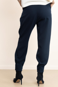 Copenhagen Muse |  High waist barrel trousers Tailor | dark blue | Picture 8