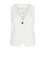 Copenhagen Muse |  Waistcoat with V-neck Tailor | natural