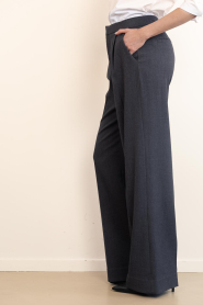 Copenhagen Muse |  High waist trousers Tailor | dark grey | Picture 5