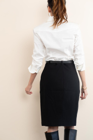 Copenhagen Muse |  Pencil skirt Tailor | black | Picture 7