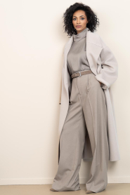 Copenhagen Muse |  High waist trousers Tailor | taupe | Picture 2