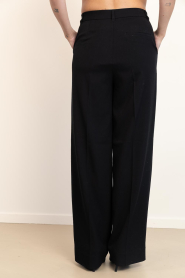 Copenhagen Muse |  High waist wide leg trousers Tailor | black | Picture 6