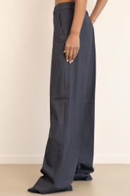 Copenhagen Muse |  High waist wide leg trousers Tailor | grey | Picture 7
