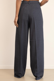 Copenhagen Muse |  High waist wide leg trousers Tailor | grey | Picture 8