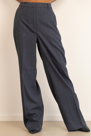 Copenhagen Muse |  High waist wide leg trousers Tailor | grey | Picture 6