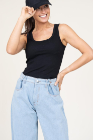 Copenhagen Muse |  Stretch top Siv | black | Picture 2