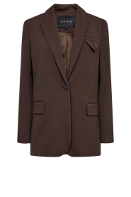Copenhagen Muse |  Blazer Tailor | dark brown