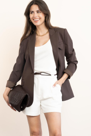 Copenhagen Muse :  Blazer Tailor | dark brown - img2