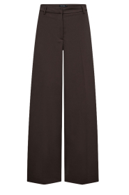 Copenhagen Muse |  High waist wide leg trousers Tailor | brown