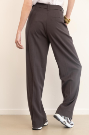 Copenhagen Muse :  High waist wide leg trousers Tailor | brown - img7