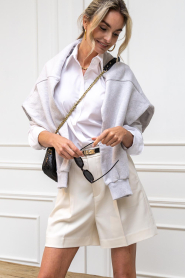 Copenhagen Muse |  Shorts with pleat details Tailor | natural | Picture 2