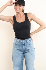 Copenhagen Muse | Rib Stretch top Siv | Picture 2